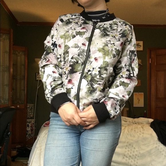 Sanctuary floral bomber jacket - Picture 5 of 5
